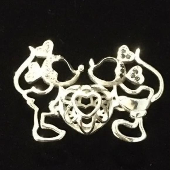 5 Sterling Silver Pendants - Picture 5 of 10